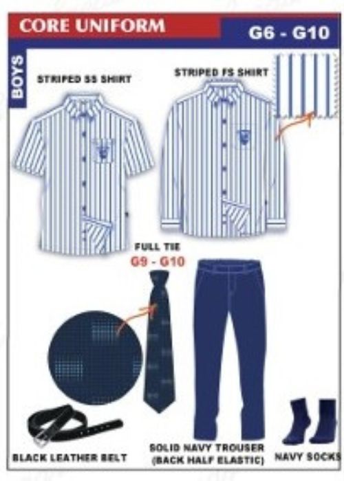 Uniform GR-6 to 10