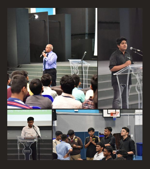 Prefect meeting with Principal